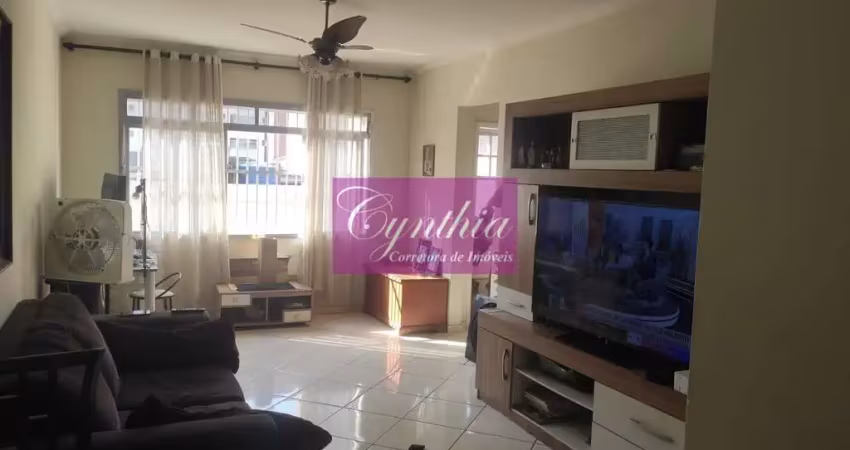 Campo grande / santos - apartamento com 2 dormitórios, garagem demarcada