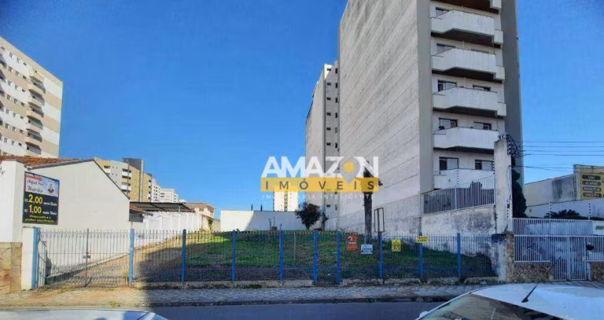 Terreno à venda, 408 m² por R$ 900.000,00 - Centro - Taubaté/SP
