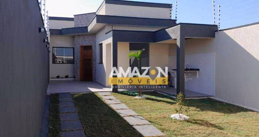 Casa com 2 dormitórios à venda, 74 m² por R$ 385.000,00 - Quintas de Santa Cruz - Taubaté/SP