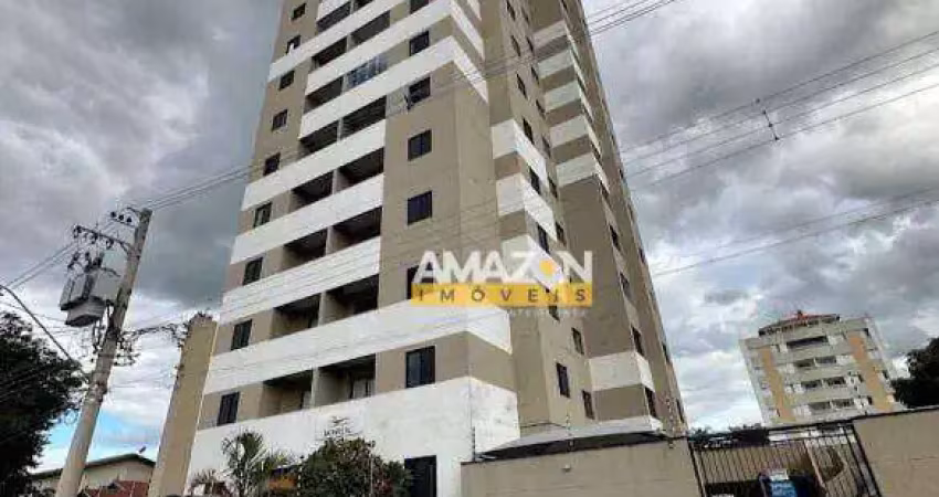 Apartamento com 2 dormitórios para alugar, 64 m² por r$ 1.758,03/mês - edifício residencial monreal - taubaté/sp