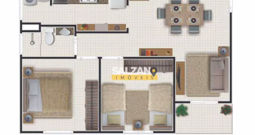 Apartamento com 2 dormitórios à venda, 65 m² por r$ 415.000,00 - jardim elisabeth - campos do jordão/sp
