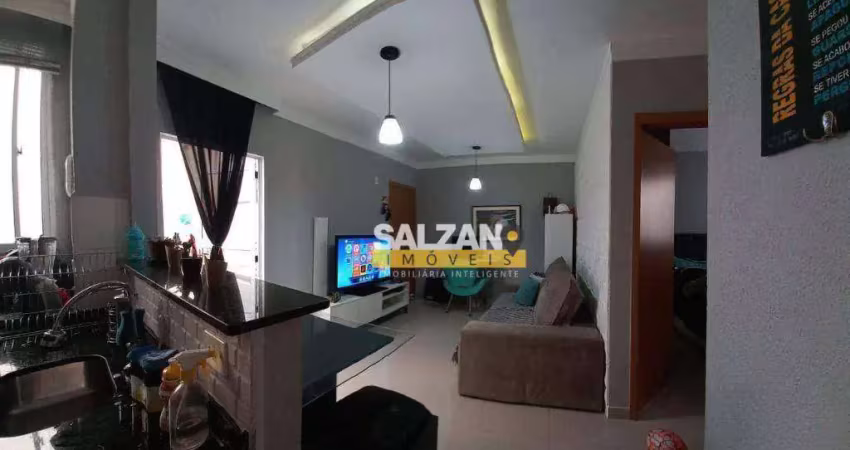 Apartamento com 2 dormitórios à venda, 45 m² por r$ 235.000,00 - parque senhor do bonfim - taubaté/sp