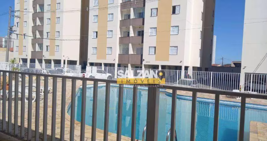 Apartamento à venda, 57 m² por r$ 275.000,00 - edificio vale das cores - taubaté/sp