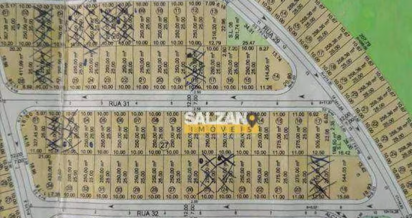 Terreno à venda, 327 m² por R$ 181.000,00 - Itapecerica - Taubaté/SP