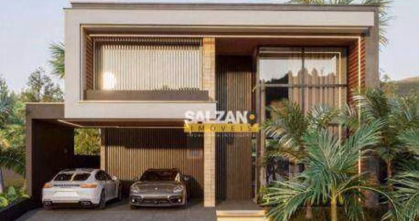 Sobrado com 3 dormitórios à venda, 371 m² por R$ 2.600.000 - Condomínio Ouro Ville - Taubaté/SP