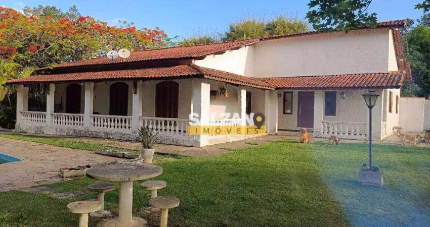 Casa com 5 dormitórios, 285 m² - venda por r$ 3.500.000,00 ou aluguel por r$ 7.500,00/mês - chácaras cataguá - taubaté/sp