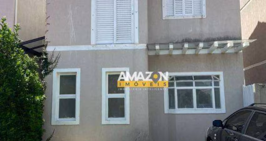 Sobrado com 3 dormitórios à venda, 121 m² por R$ 477.000,00 - Condomínio Floradas da Serra - Tremembé/SP