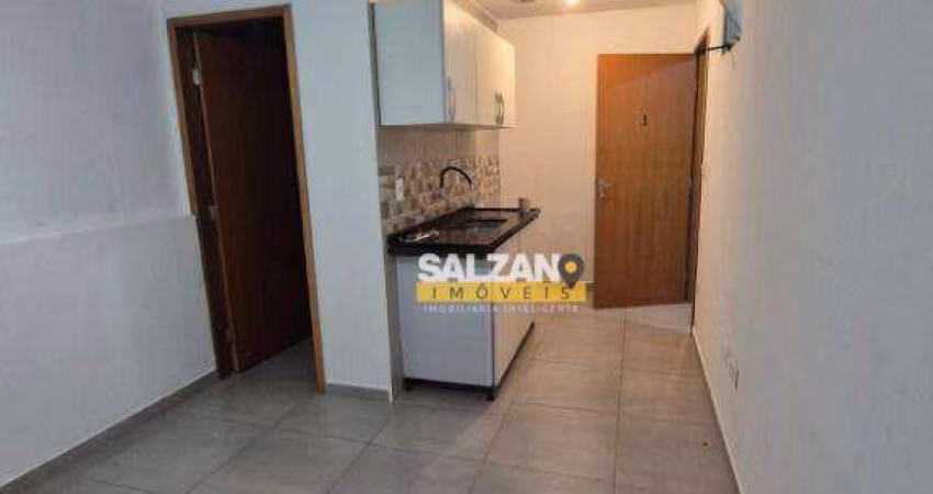 Kitnet com 1 dormitório para alugar, 27 m² por R$ 990,00/mês - Jardim Gurilândia - Taubaté/SP