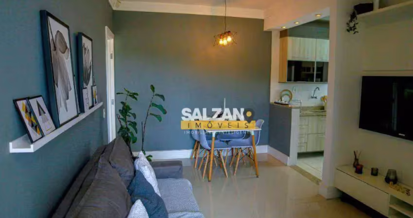 Apartamento com 2 dormitórios à venda, 52 m² por r$ 276.660,00 - jardim ana rosa - taubaté/sp