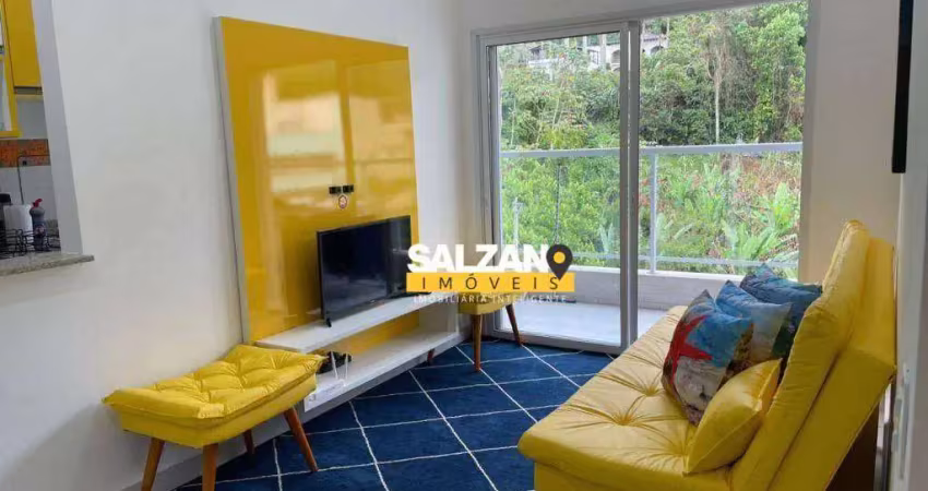Apartamento com 2 dormitórios à venda, 64 m² por r$ 850.000,00 - praia das toninhas - ubatuba/sp