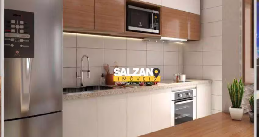 Apartamento com 2 dormitórios à venda, 54 m² por r$ 260.000,00 - parque urupês - taubaté/sp