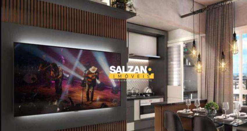 Apartamento com 2 dormitórios à venda, 58 m² por r$ 280.000,00 - parque urupês - taubaté/sp