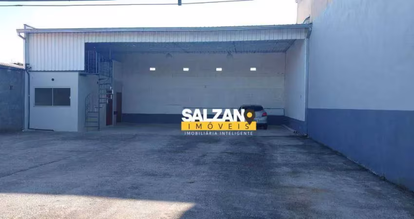 Galpão, 125 m² - venda por r$ 590.000 ou aluguel por r$ 2.660/mês - vila menino jesus - caçapava/sp