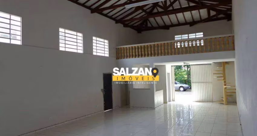Galpão para alugar, 134 m² por r$ 3.300,00/mês - vila santo antonio, - tremembé/sp