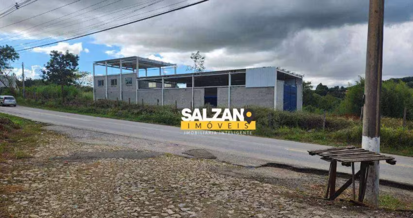 Galpão para alugar, 530 m² por r$ 8.900,00/mês - reserva do vale - caçapava/sp