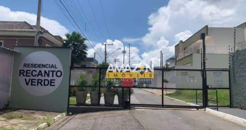 Terreno à venda, 250 m² por r$ 198.000,00 - condomínio residencial recanto verde - taubaté/sp