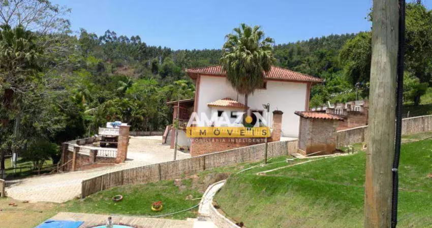 Fazenda com 10 dormitórios à venda, 1152000 m² por r$ 4.500.000 - ribeirão grande - pindamonhangaba/sp