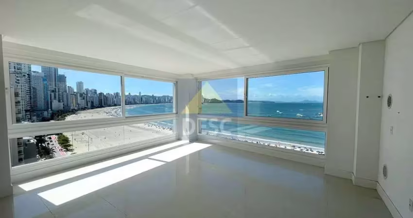Apartamento frente mar à venda no ed. gran palazzo em balneário camboriú