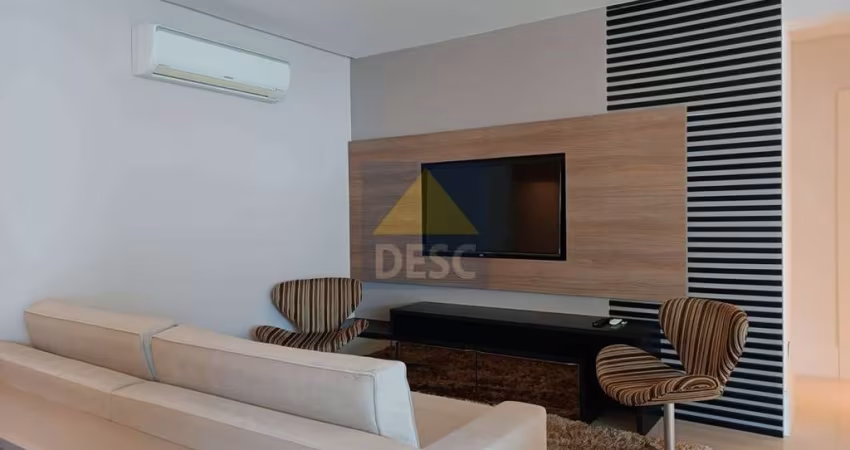 Apartamento mobiliado com 3 suítes para locação anual na quadra do mar no Ed. Grand Royale
