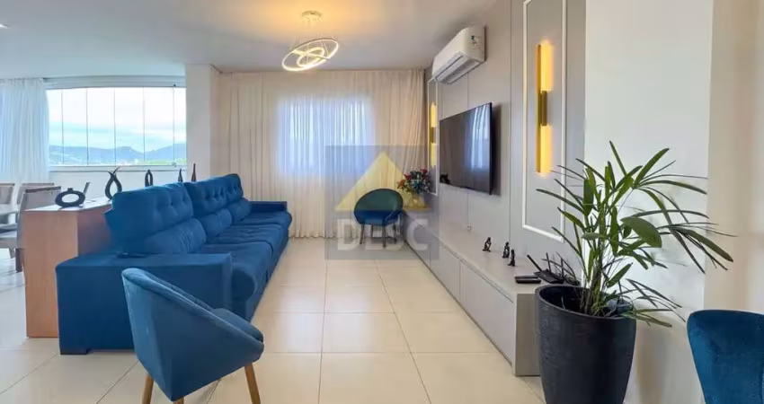 Apartamento quadra mar mobiliado com 3 suítes à venda no ed. uranus em balneário camboriú