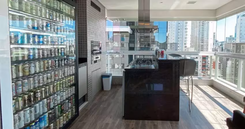 Apartamento vista mar com 3 suítes à venda no edifício luar biasa