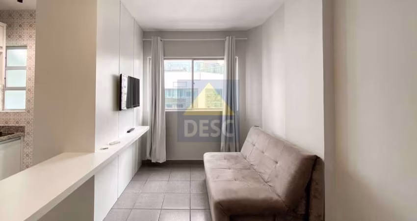 Apartamento mobiliado com 1 quarto no Ed. Ilhas do Sul no Centro de Balneário Camboriú