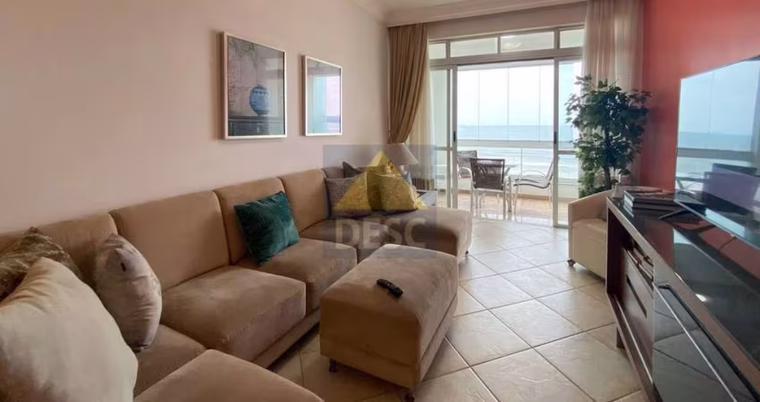 Apartamento frente mar mobiliado com 3 quartos para locação anual no Ed. Iguaçu em Balneário Camboriú