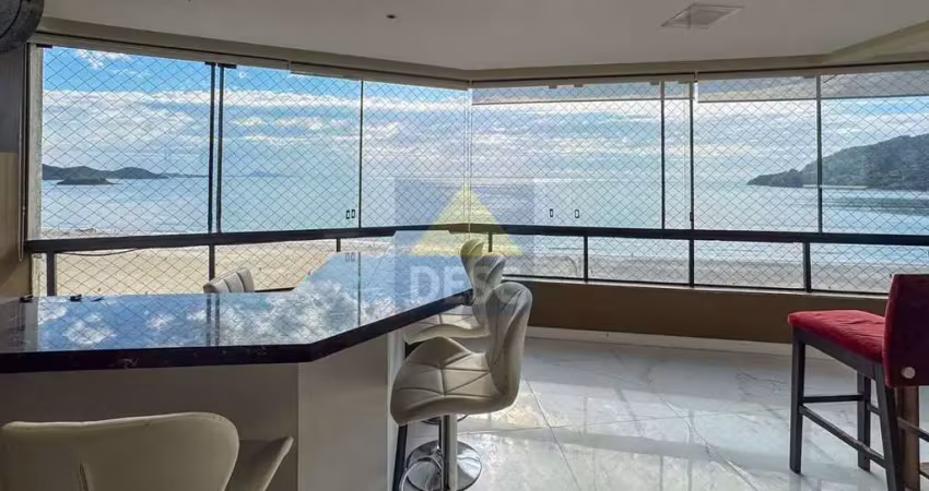 Apartamento frente mar  à venda no ed. cybila em balneário camboriú