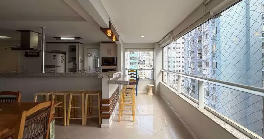 Apartamento mobiliado com 3 dormitórios à venda o ed. portal sul em balneário camboriú