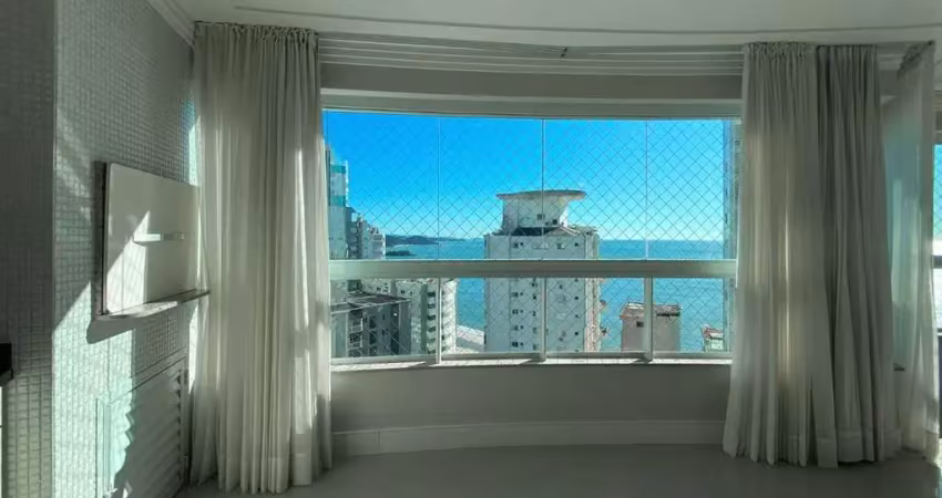 Apartamento quadra mar com 3 suítes à venda no ed. monte bianco no centro/sul de balneário camboriú