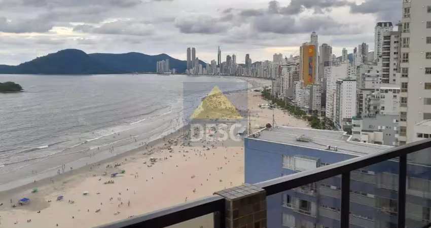 Apartamento frente mar com 3 suítes à venda no ed. concorde em balneário