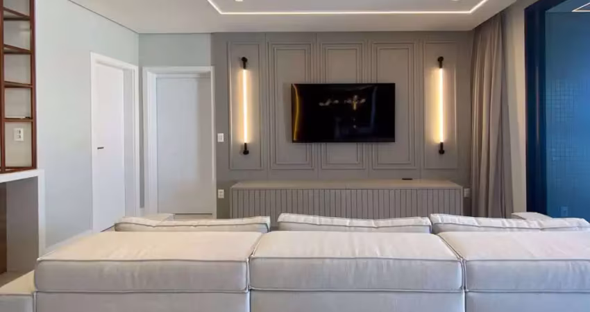 Apartamento mobiliado com 4 dormitórios para locação no ed. tesla em balneário camboriú
