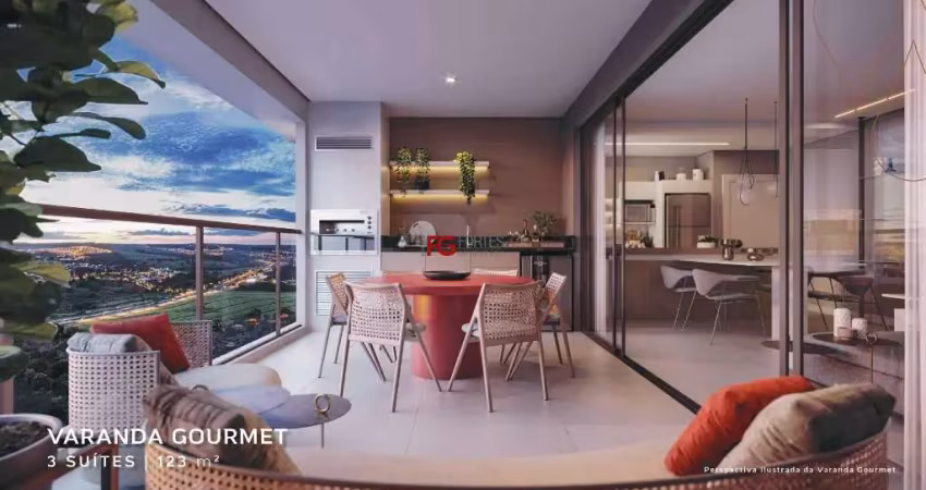 Apartamento com 3 quartos à venda no Jardim Ilhas do Sul, Ribeirão Preto 