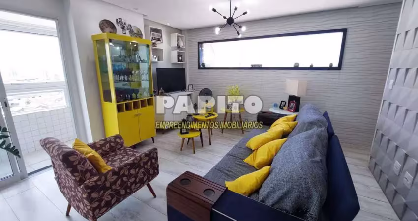 Cobertura com 3 dorms, mirim, praia grande - r$ 900 mil, cod: 60013189