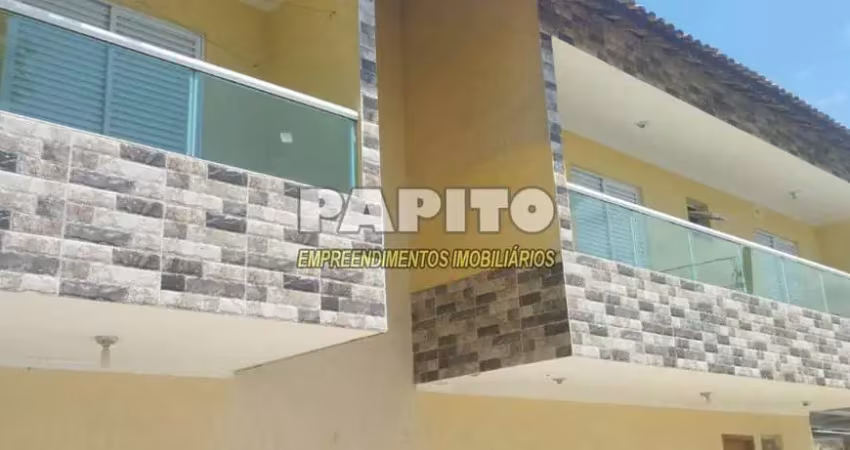 Sobrado de condomínio com 3 quartos, caiçara, praia grande - r$ 450 mil, cod: 60013620