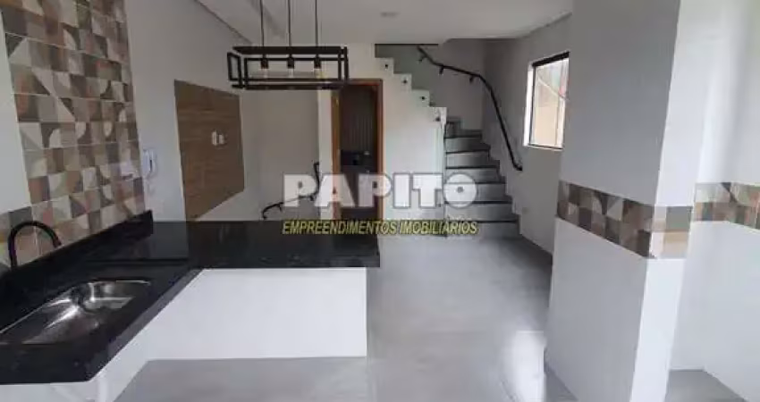 Sobrado de condomínio com 2 quartos, mirim, praia grande - r$ 449 mil, cod: 60013697