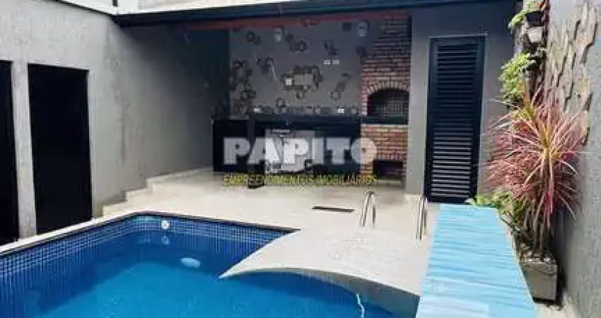 Sobrado de condomínio com 2 quartos, balneário maracanã, praia grande - r$ 345 mil, cod: 60013710