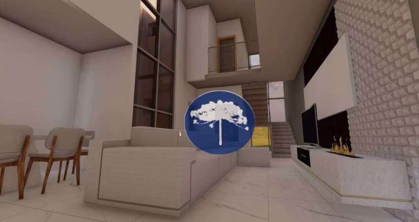 Sobrado  3 dormitórios, 206 m² R$ 1.200.000 - Iguaçu - Araucária/PR