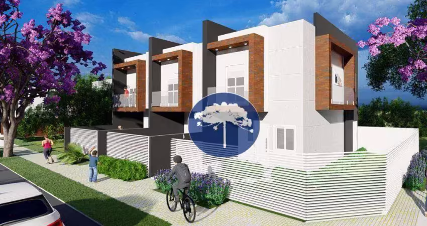 Sobrado com 3 dormitórios à venda, 88 m² por r$ 650.000,00 - xaxim - curitiba/pr