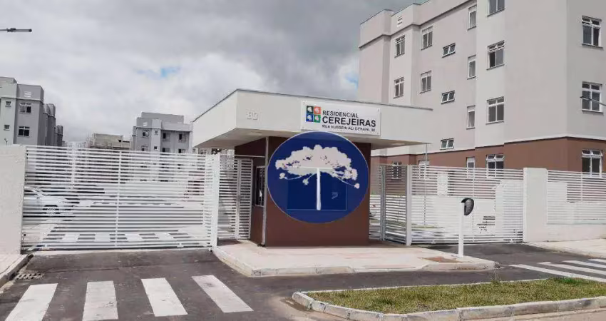 Apartamento com 2 dormitórios para alugar, 48 m² por r$ 1.250,00/mês - costeira - araucária/pr