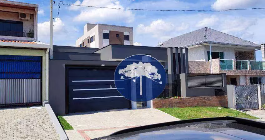 Casa alto padrão 3 suítes  - 200 m² por r$ 1.400.000 - cachoeira - araucária/pr