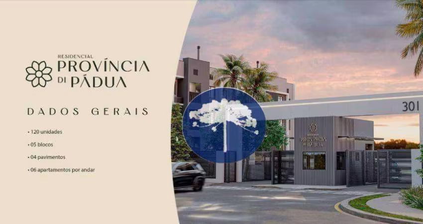 Apartamentos 2 Quartos com Suíte   R$ 375.440