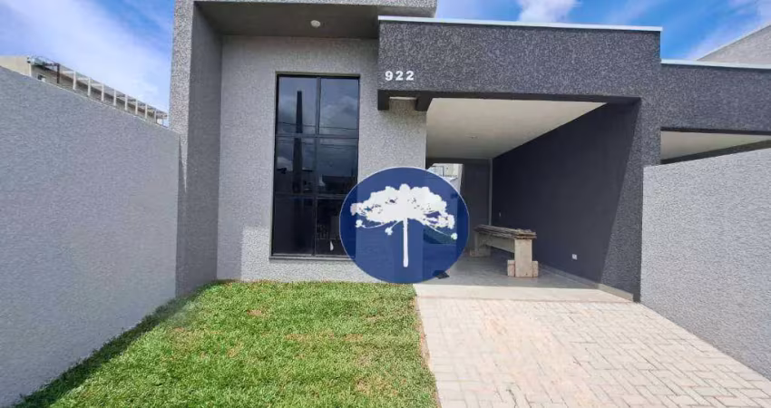 Casa com 3 dormitórios à venda, 84 m² por r$ 560.000,00 - iguaçu - araucária/pr