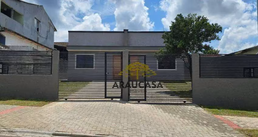 Casa com 2 dormitórios à venda, 51 m² por r$ 395.000,00 - capela velha - araucária/pr