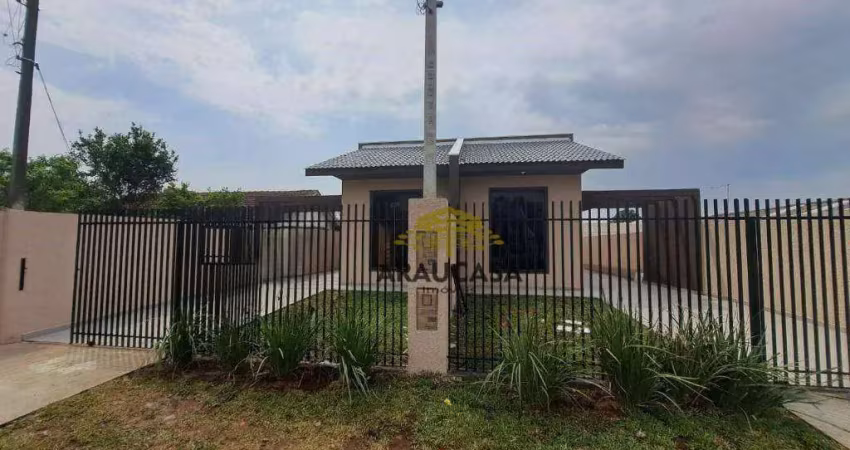Casa 3 quartos sendo 1 suitedormitórios - 69 m²  r$ 440.000 - campina da barra - araucária/pr