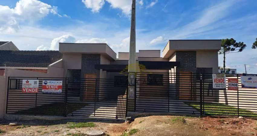 Casa 3 quartos sendo 1 suíte -  r$ 680.000 - iguaçu - araucária/pr