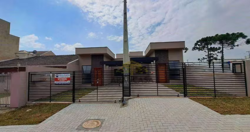 Casa 3 quartos sendo 1 suíte -  r$ 680.000 - iguaçu - araucária/pr