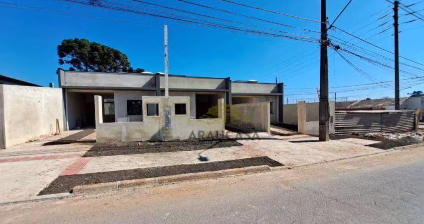 Casa com 2 dormitórios à venda, 59 m² por r$ 390.000,00 - tindiquera - araucária/pr