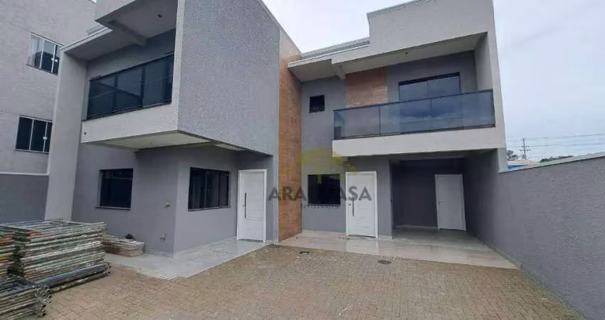 Sobrado com 3 dormitórios à venda, 120 m² por r$ 900.000,00 - tindiquera - araucária/pr