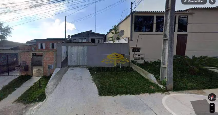 Terreno 195m²  com casa 2 quartos - jd  são francisco - araucaria/pr